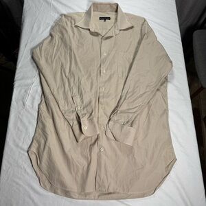 Robert Talbott Men's Checkered Dress‎ Shirt USA Size 15.5 32 100% Cotton